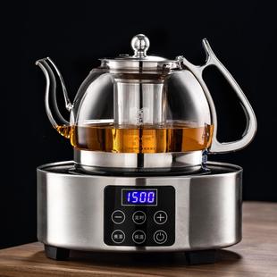 加厚玻璃煮茶壶电陶炉煮茶器高硼硅泡茶壶家用烧水套装 2024新款