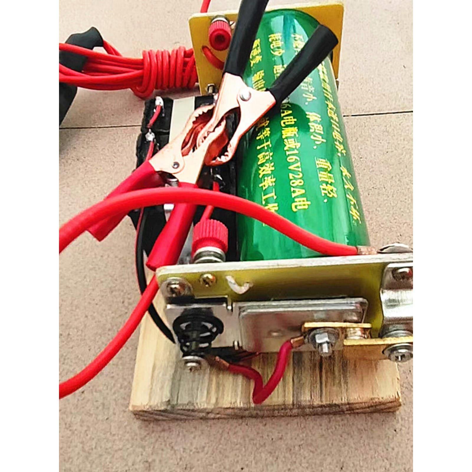 老式白金机头逆变纯铜线圈升压器12v电瓶电源手工省电照明变压器