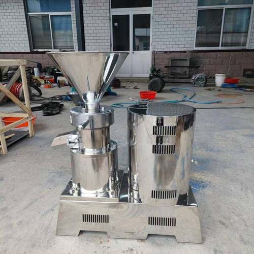 花生芝麻研磨机绞肉骨泥磨宠物食品胶体磨辣椒酱番茄酱胶体磨