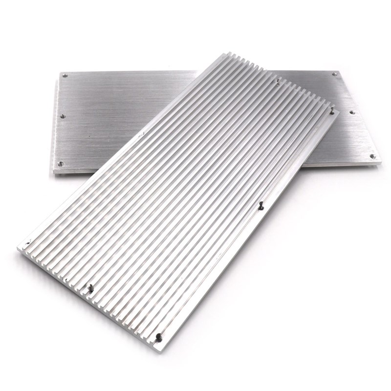 220x100x8mm超薄大功率高导热铝板散热器leMd灯板散热装置50~200W