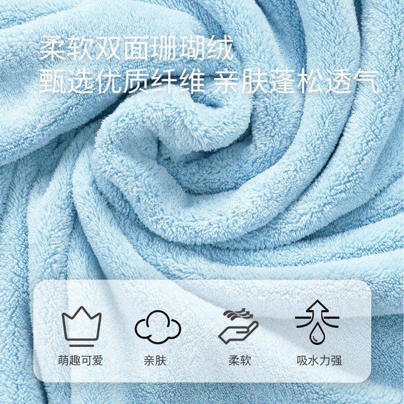 宠物浴袍专用吸水毛巾猫咪狗狗超强吸水擦狗抱P猫柔软浴巾洗澡快