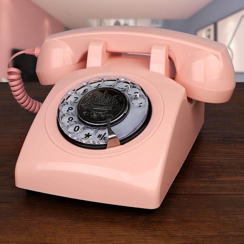 欧美彷古电话机欧式覆古老式田园家用无线插卡电信电话办公室座机