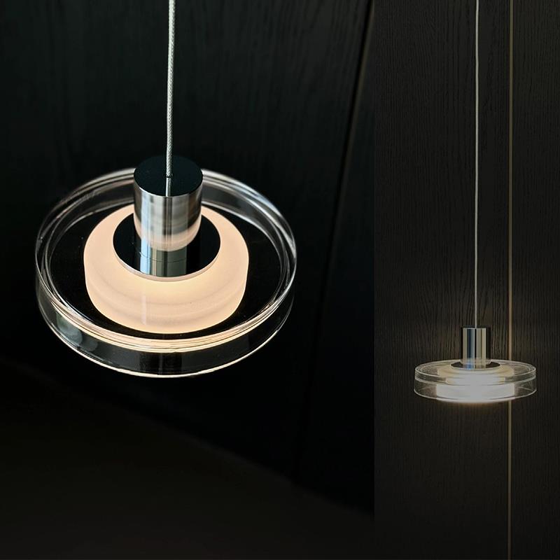 现代极简卧室小吊灯包豪斯客厅饭厅意式简约设计感轻奢高端床头灯