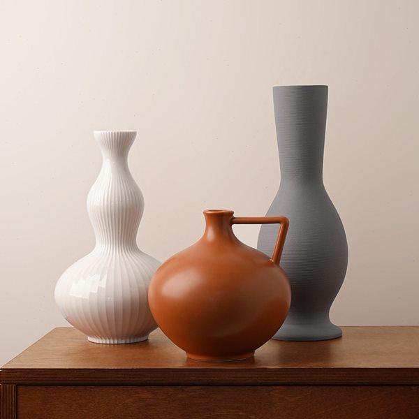 美拉德复古陶瓷花瓶摆件客厅插花干花家居艺术创意电视柜装饰花器,家居饰品,花瓶,淘宝优惠券,粉丝福利购,淘宝优惠卷