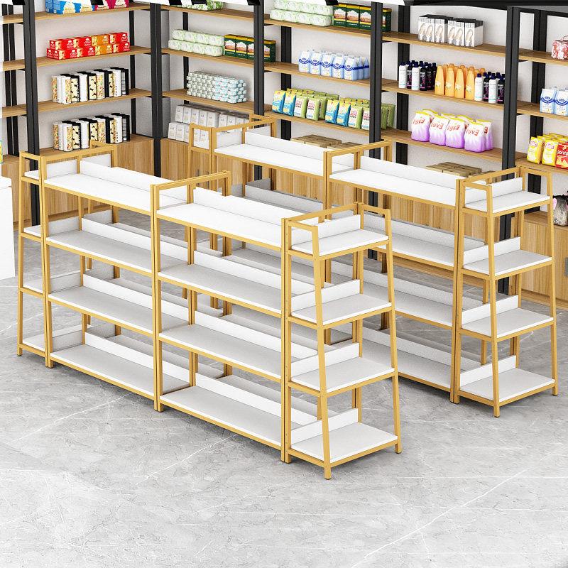 中岛柜展示台化妆品展示柜手机配件架超市货架母婴店产品陈列架