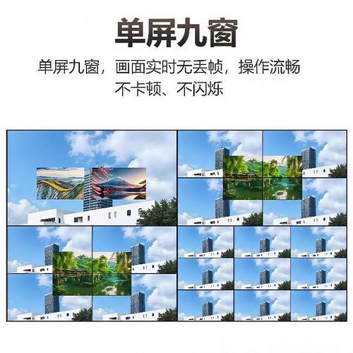 4K插卡式LED液晶屏外置视频图像处理器多屏拼接处理器无缝切换器