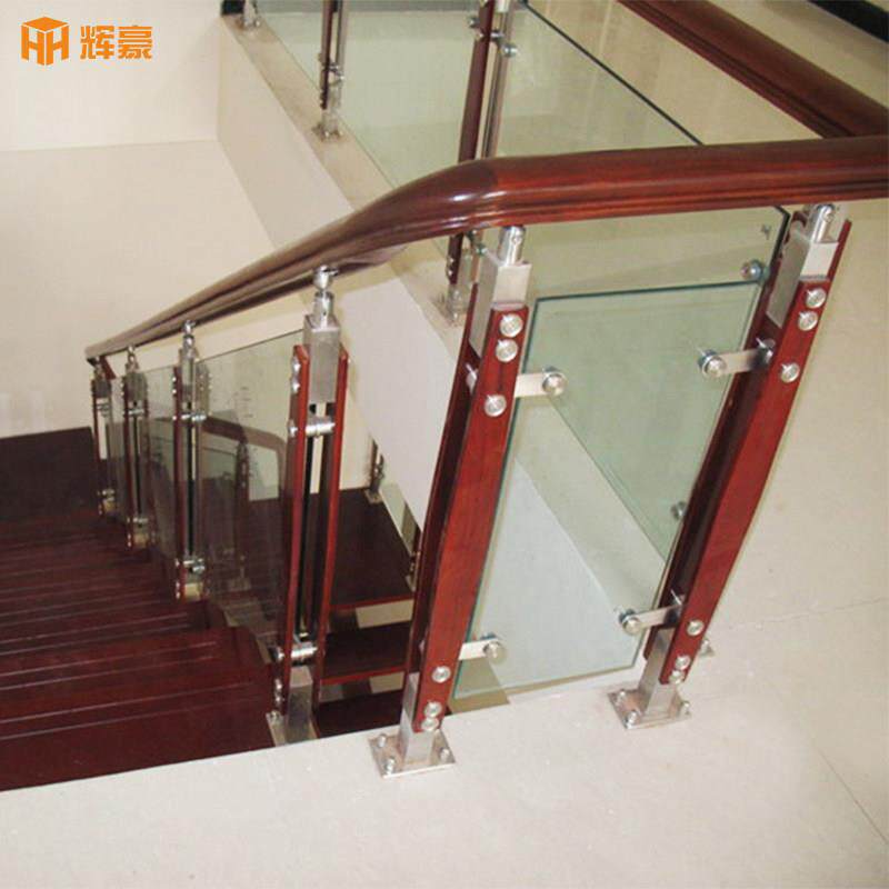楼梯扶手护栏室内外家用钢化玻璃阳台栏杆简约阁楼围栏不锈钢护栏