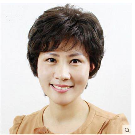 假发女短发中老年蓬松自然送妈妈假发短卷发真人发丝化疗假发头套