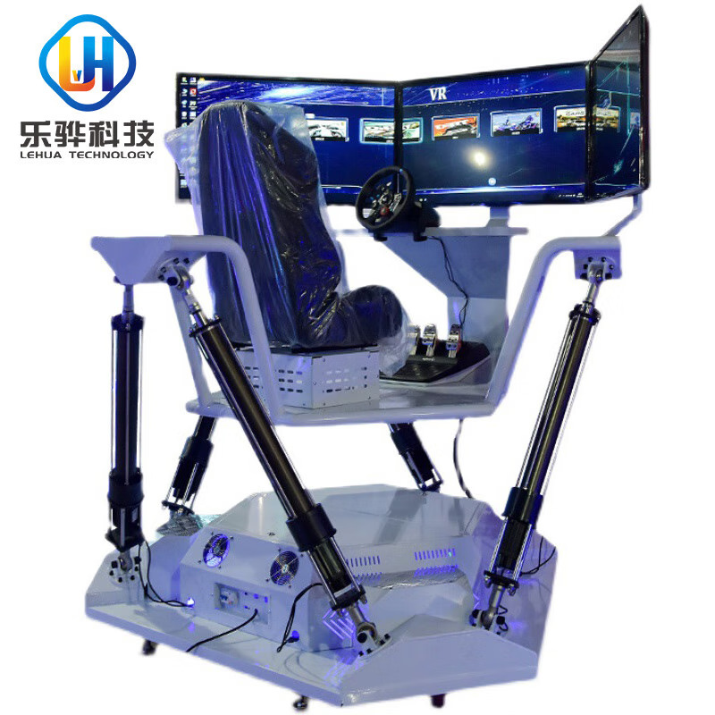 大型六轴三屏赛车机模拟驾驶器设备全套游乐场电玩城赛车游戏机