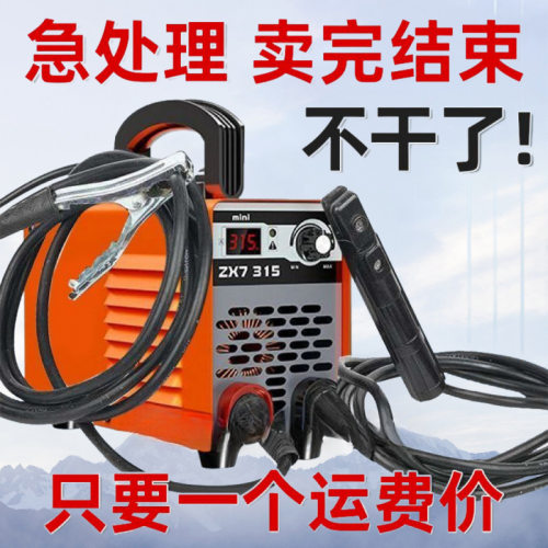 速】电焊机家用小型便携式家用迷你小焊机超小全套