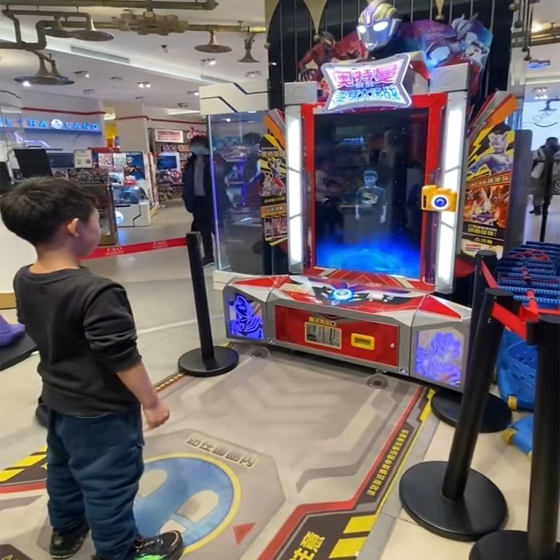 奥特曼变身大作战电玩城娱乐设备亲子大型商场娱乐设备体感游戏机