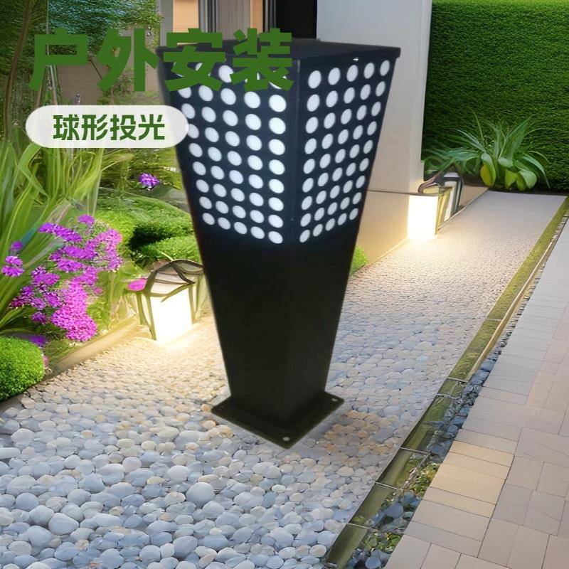 厂家太阳能灯户外花园庭院灯家用人体感应壁灯室外电灯