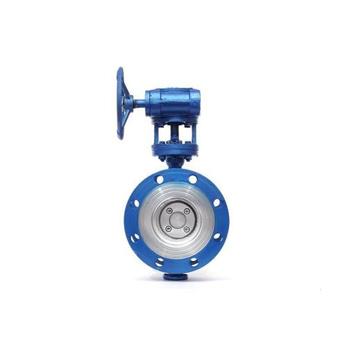 硬密封法兰蝶阀D343H-10C铸钢涡轮蝶阀手动偏心蝶阀高温蒸汽蝶阀