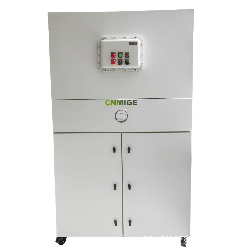 防爆集尘器11KW辊压先除尘 叠片机粉尘净化摸切机组粉尘收集器