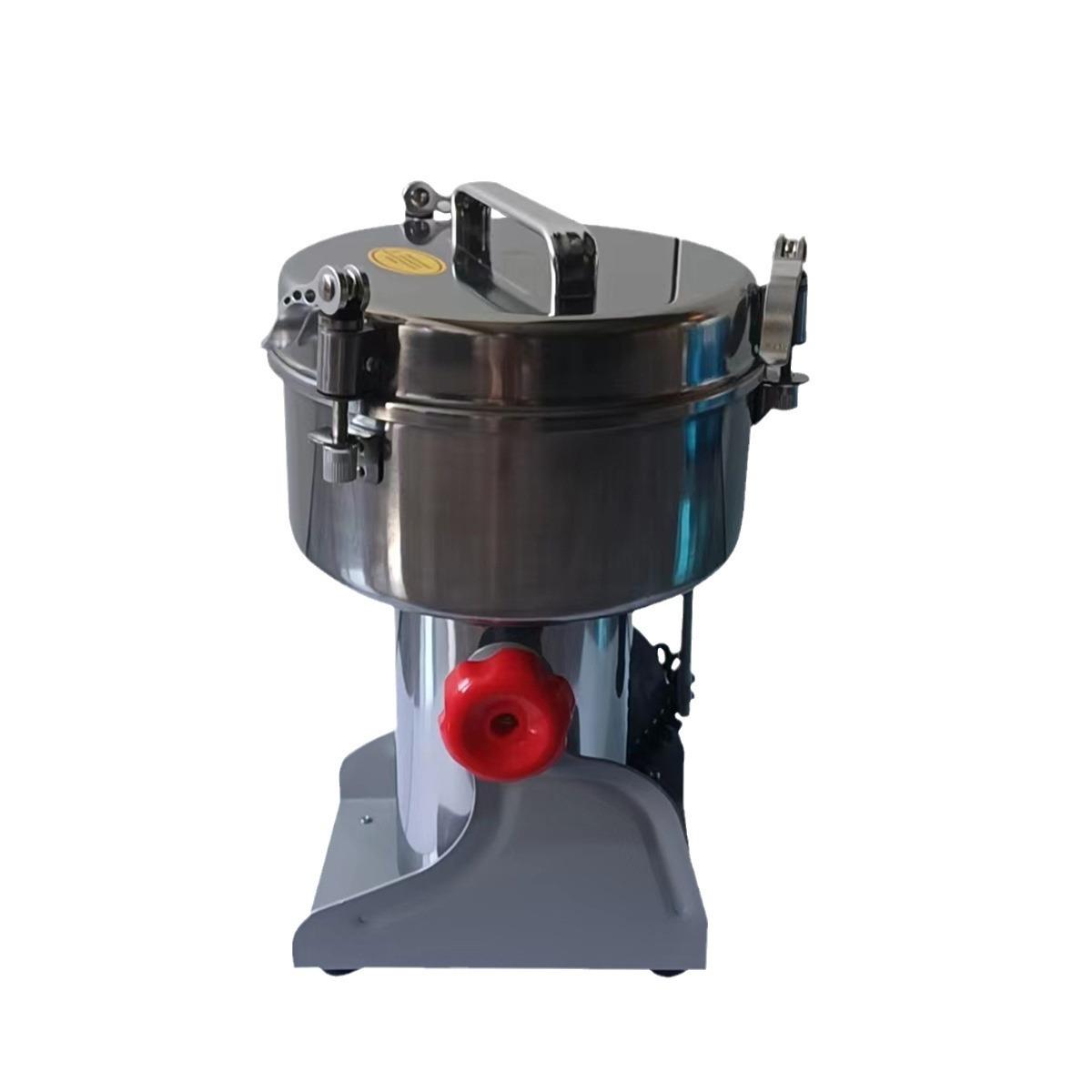 1000g商用粉碎机中药材超细磨粉机家用万能打粉机大型高速研磨机