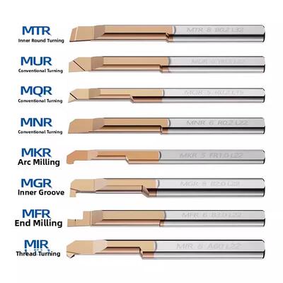 Fujinojing Mtr3小口径断头台钨钢合金内孔刀防震4R0.1不锈钢0.15