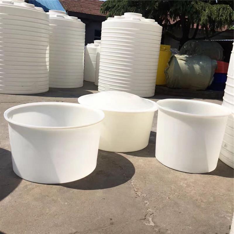 500升加厚敞口圆桶800L耐酸碱泡菜牛筋PE桶2吨5000升竹笋腌制桶