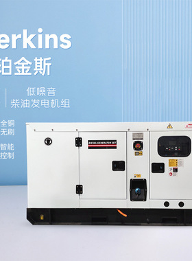 30KVA柴油发电机组45KVA珀金斯Perkins跨境小型发电机无刷电机ATS