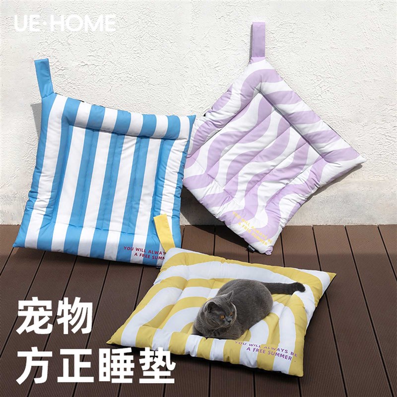 宠物凉感睡垫降温猫咪窝宠物床夏季宠物窝中小型犬狗狗床垫狗狗窝