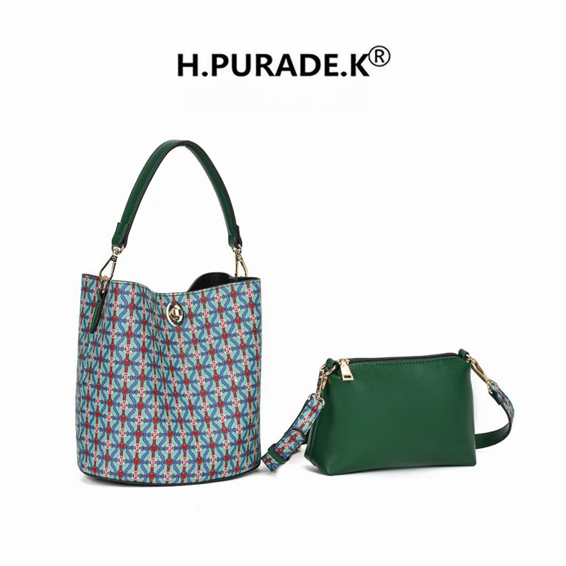 2025女包时尚气质手提水桶包小众设计单肩斜挎包包女