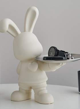 北欧风入户玄h关钥匙收纳摆件客厅进门家居装饰品乔迁新居礼物