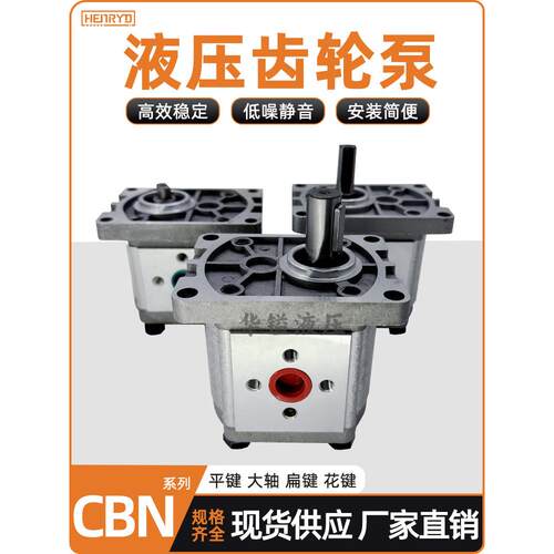 HENRYD液压齿轮泵CBT-F310 CBN-F304/F306/F316/E314/320/325FER2