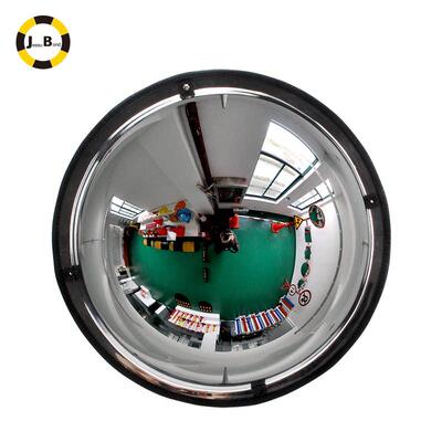 捷邦1/2球面反光镜二分之一凸面广角镜超市防盗镜开阔视野安全镜