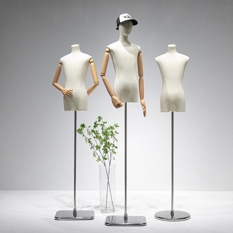 青少年模特全身人台橱窗服装道具人偶男女上身儿童装店展示架大童