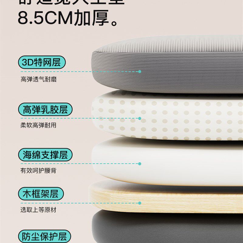 电脑椅子家用舒适久坐2025新款人体工学办公椅书桌椅学习椅靠背椅