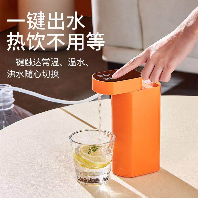 跨境220V便携式即热饮水机家用烧水壶办公旅游折叠旅行速热直饮器