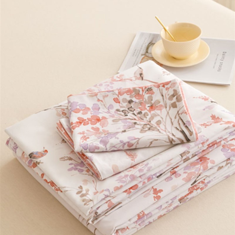 外贸尾单纯棉床单单件加厚磨毛100%全棉被单睡单床单三件套清