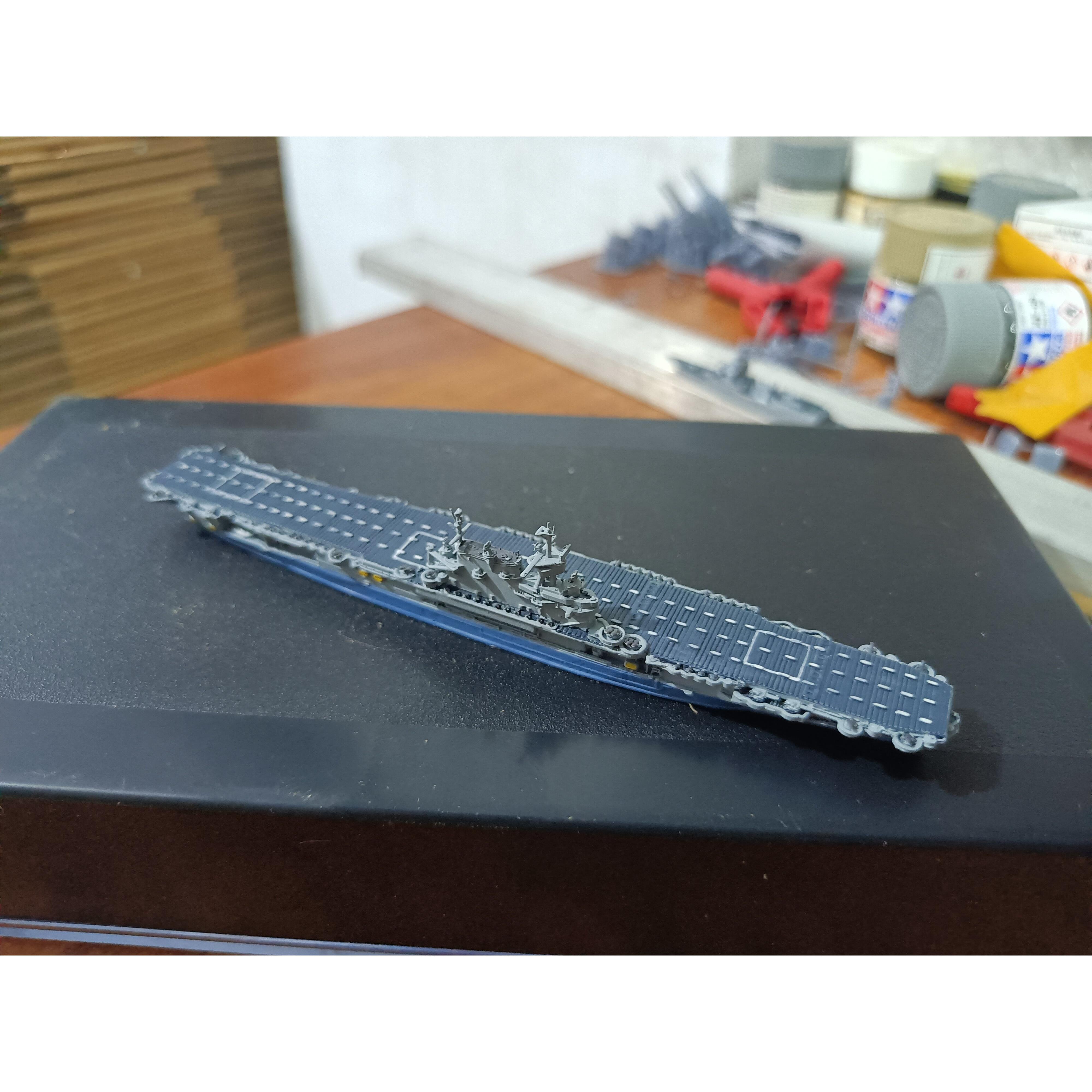 1/2000舰船 美国 企业号航母模型成品 12CM左右长