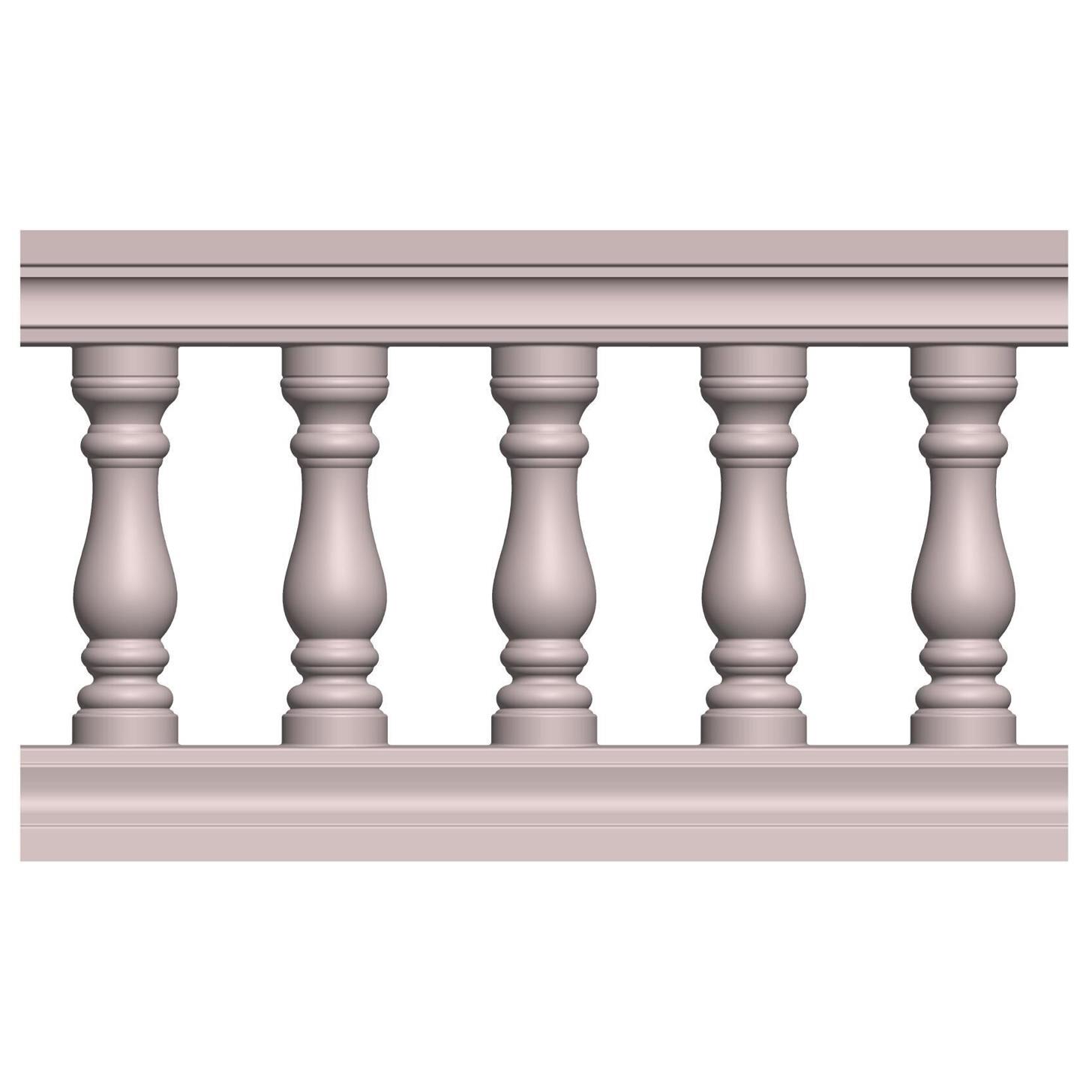 罗马柱栏杆模具阳台花瓶柱护栏扶手柱子水泥围栏欧式别墅现浇模板