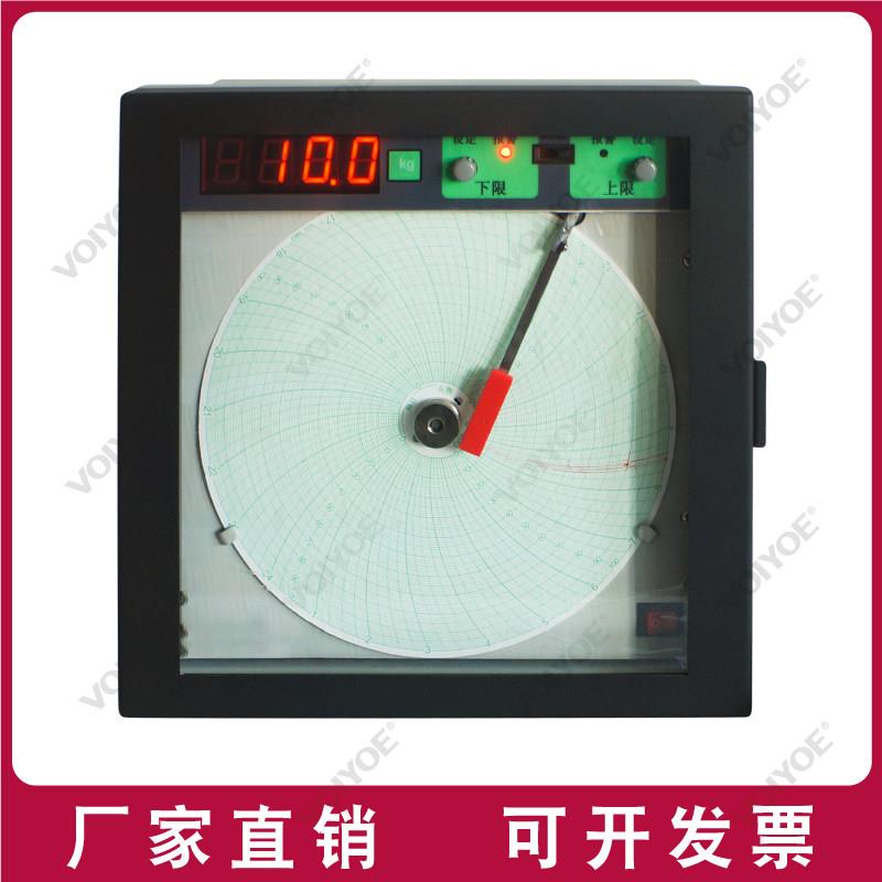 智能压力圆盘记录仪数字保压测试仪中型园图有纸记录仪数显仪表