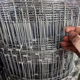 加粗款 热镀锌铁丝网防锈牛栏网圈地钢丝网拦牛羊果园防护网养殖网