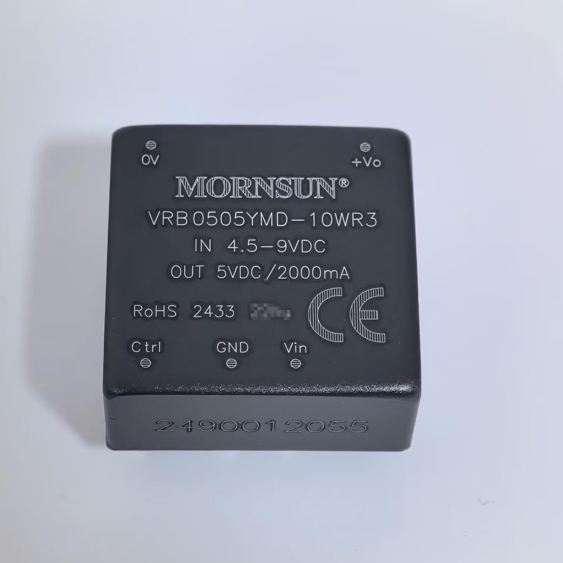 VRB0505YMD-10WR3金升阳DC-DC电源模块4.5-9V转5V2A稳压输出10W