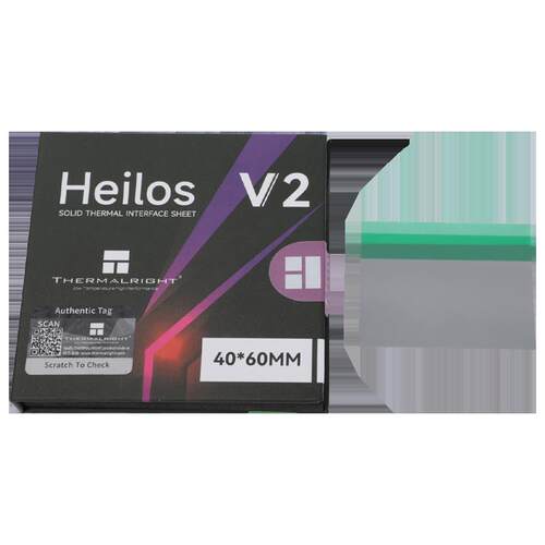 利民Heilos V2固态导热硅脂片(8.5W/m.k/40*60*0.25MM)相变导热片