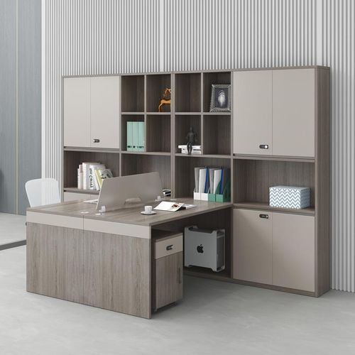 办公桌双人位面对面财务桌员工职员桌办公室桌椅组合简约现代家具