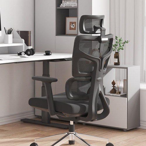 捷奥人体工学椅办公电脑椅舒适久坐可躺家用转椅电竞椅网布透气椅