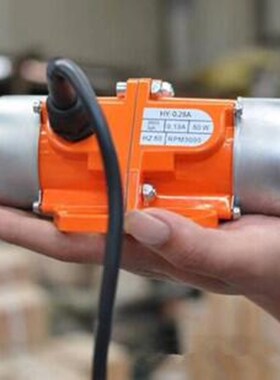 振动电机220V纯铜震动器30Wv-120W可调振动力小型震动马达380V下