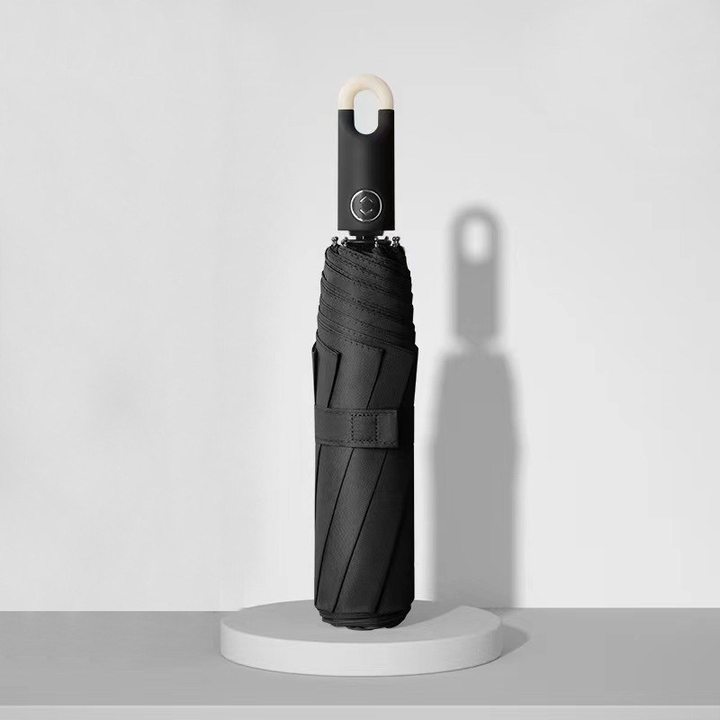 27寸环扣10骨全自动折叠晴雨两用大号抗风双人车载遮阳防晒伞定