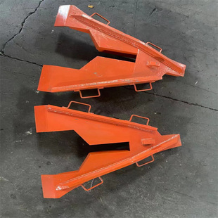 铸钢复轨器手动复轨器耐腐蚀 QFG-1矿车复轨器 人字形液压复轨器