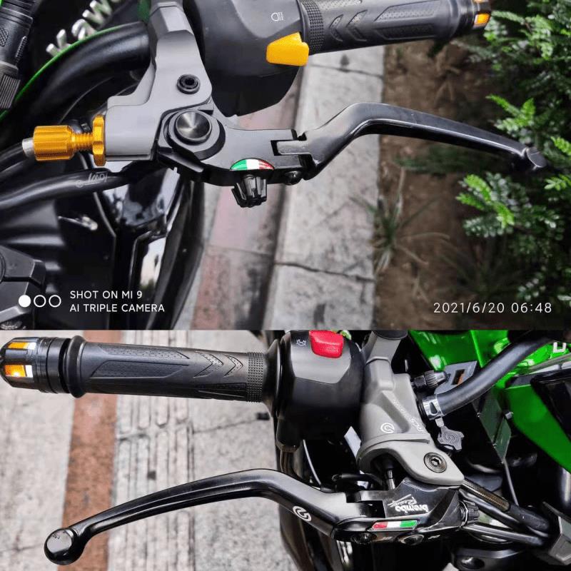 19RC直推上泵改装摩托车离合刹车手把手柄牛角电动车刹车手刹上泵