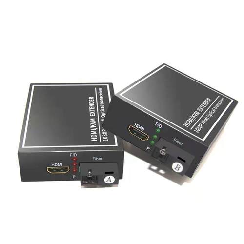 HDMI/DVI光端机带键鼠USB高清光端机 光纤收发器转换器 延长器