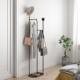 衣架家用落地卧室轻奢室内衣帽架客厅金属转角挂衣架床边衣服挂架
