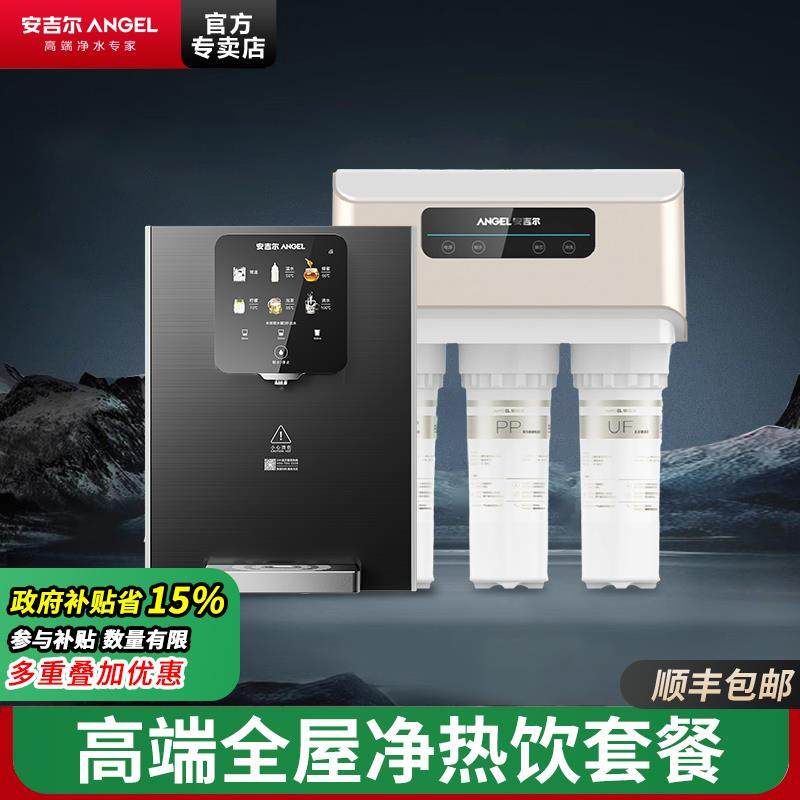 政府补贴安吉尔净水器直饮管线机套装家用厨房大水滤水机RO反渗透