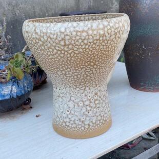 大号多肉花盆陶瓷大花盆覆古大口径火锅多肉植物家用组合花盆