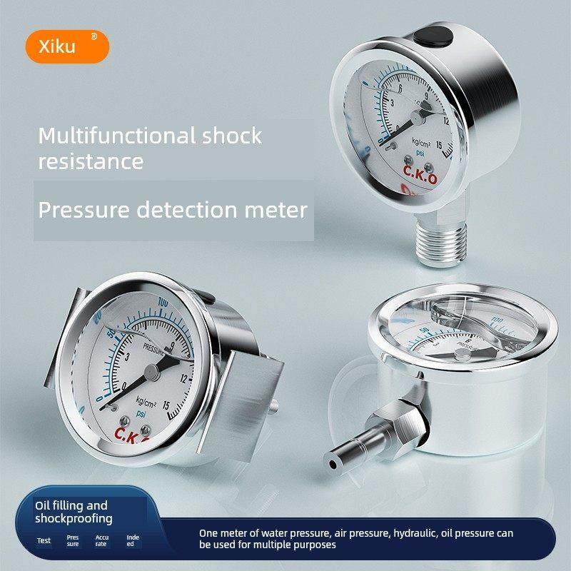 家用DIY自来水压力表测试表厨房净水器检测水压工具 接2分PE水管,厨房电器,净水/饮水机配件耗材,淘宝优惠券,粉丝福利购,淘宝优惠卷