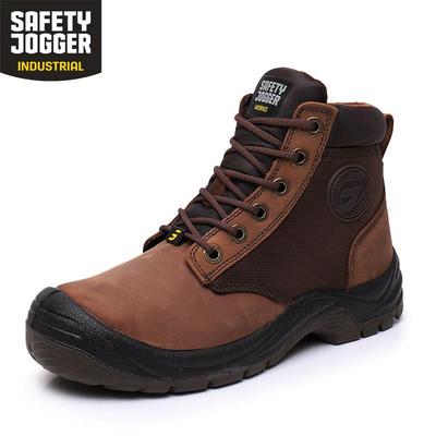 鞍琸宜SafetyJogger劳保鞋Dakar安全鞋防砸防刺防静电Sahara棕色