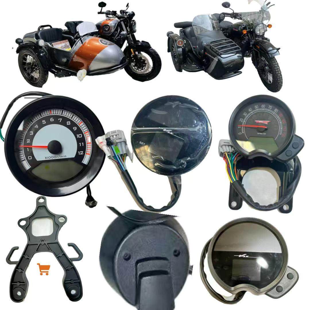 长江400 650bobbie er摩托车仪表 里程表 转速表 迈速表边三轮表